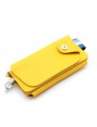 Yellow Small leather shoulder bag