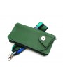 Green Small leather shoulder bag