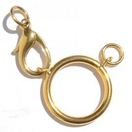 Small plated gold ring